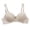Khaki, variant on Womens Wireless Lace Bras Spaghetti Strap Light Push Up Balconette Bra Everyday Wear(Orange/2XL)