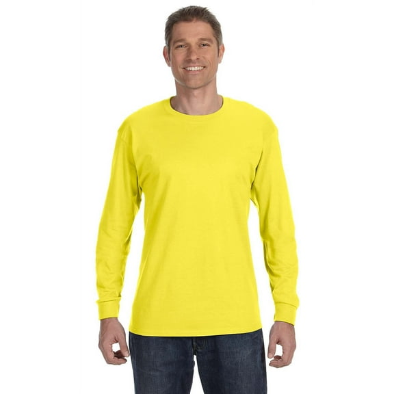 5586-Hanes Tagless Long-Sleeve T-Shirt, Pack Of 5