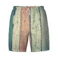 thumbnail image 4 of Lsque Mens Swim Trunks Hardwood Pattern - Bathing Suit Compression Liner - Beach Swim Shorts Swimwear - (S-3XL) - Stretch Quick Dry -Large, 4 of 9