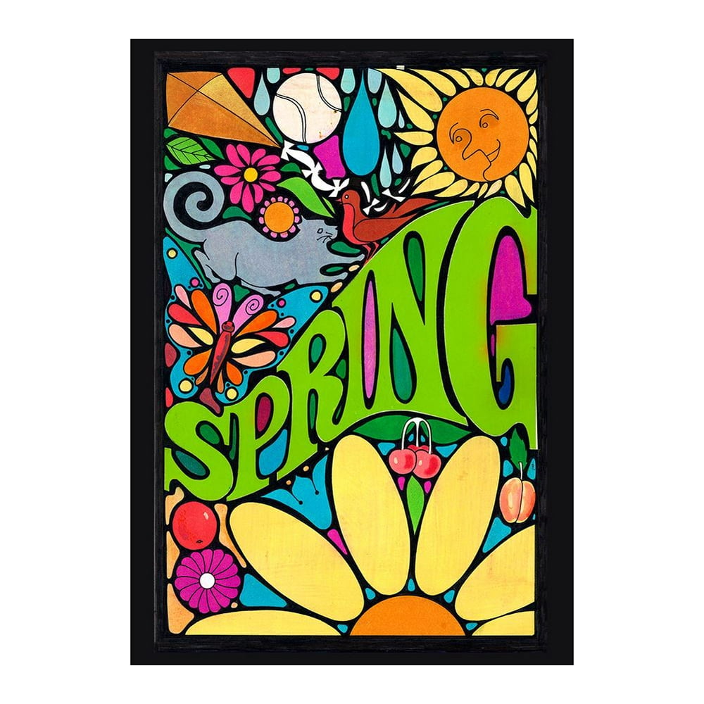 Toland House Flag - Groovy Spring - Walmart.com - Walmart.com