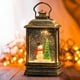 thumbnail image 5 of Fiudx Farol de Aceite Navideño, Luz Led Decorativa, Diseño a Pilas, Decoración Festiva, Multifuncional, Ideal para Mesas o Estantes, Efecto de Iluminación Cálida, 13,5 Cm X 7 Cm., 5 of 6