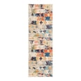 thumbnail image 3 of Unique Loom Vivid Collection Area Rug - Chennai (2' x 6' Runner Ivory/Blue), 3 of 7