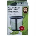 Cafe Brew Reusable Single Serve Coffee Filter System for KCups Systems