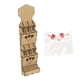 thumbnail image 4 of Porta dardos ligero de madera maciza que muestra un elegante y práctico expositor de dardos. 374 cm de altura, 4 of 9