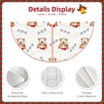 thumbnail image 3 of Sikiie Corgi With Santa Claus Hat Christmas Tree Skirt, Christmas Tree Decorations, Christmas Decor, Tree Mat Decoration(30-48IN)-30", 3 of 6
