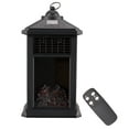 thumbnail image 4 of WEWARM Electric Ceramic Desktop Lantern Fireplace, Black, 4 of 9