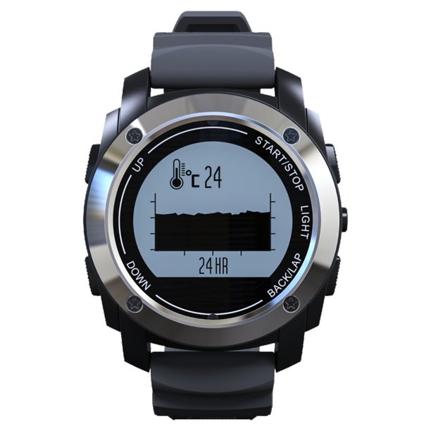 JShteea Reloj multifuncional al Monitor ritmo cardíaco podómetro GPS-160953