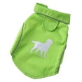 thumbnail image 2 of Fiudx Impermeable para Perros, Material de Pu Impermeable, Cinturón Reflectante, Elegante Diseño con Capucha, Ideal para Caminar y Trotar Al Aire Libre, Ajuste Cómodo y Seguro, Disponible En Tallas S, 2 of 3