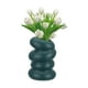 thumbnail image 1 of Jarrones de flores Uxcell, jarrones de flores elegantes para jarrón de ramo decorativo para el centro de mesa del hogar, verde oscuro, 1 of 1