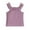 Purple, variant on QHFBli Girls Ruffle Short Sleeve Shirts Neck Ribbed Knit Summer Pullover Tops Beige 3-4 Years