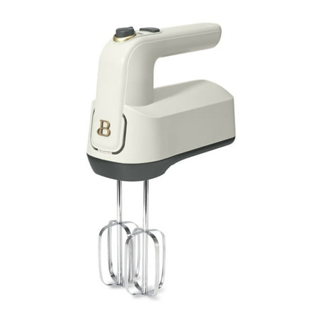 Beautiful 6-Speed Electric Hand Mixer  White Icing by Drew Barrymore
