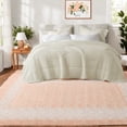 thumbnail image 4 of Premium Reversible Bedding Set TENCEL Comforter Modern Ivory Design for YearRound Comfort, 4 of 10