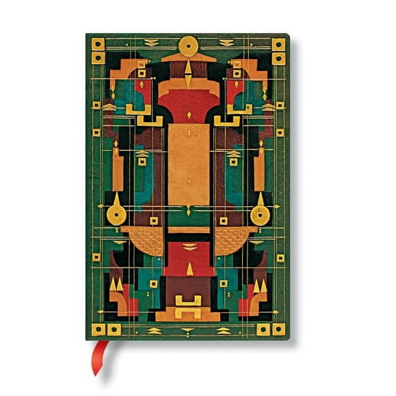 Paperblanks Lion's Den Sybil Pye Bindings Hardcover Mini Lined Elastic Band Closure 176 Pg 85 GSM (Other)