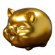 thumbnail image 2 of Lindo cerdo alcancía banco de dinero decoración resina tarro de monedas olla Zulema Hucha, 2 of 8