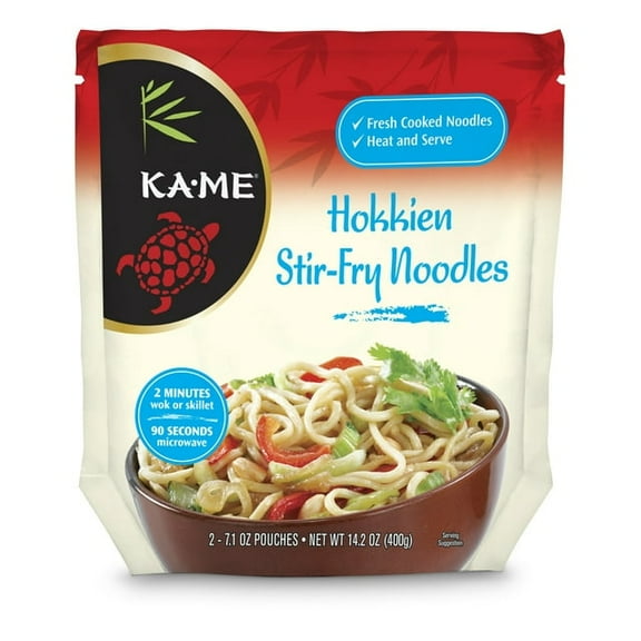 Ka'Me Stir Fry Hokkien Noodles, 14.2oz(2 Packs)