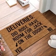 thumbnail image 3 of Coir Mat Funny Outdoor Doormats Home Decorations Waterproof Door Rugs for Outdoor Indoor Doormat Outdoor All Weather Floor Mat Mat for Outside Entry Way Doormat Entry Rugs, 16x24 Inch, 3 of 4