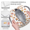 thumbnail image 3 of Balery Kawaii Shiba Dog Bolsa de Almuerzo para Mujeres, Caja de Almuerzo, Bolsa de Almuerzo Pequeña Impermeable, Tote de Almuerzo Reutilizable con Gran Capacidad, 3 of 6