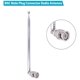 thumbnail image 4 of (2 Pack) Bnc Radio Antenna With Bnc Male Plug Jack Connector Adapter Telescopic Stainless Steel Hf, 4 of 5