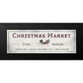 thumbnail image 2 of Deiter, Lori 18x9 Black Modern Framed Museum Art Print Titled - Christmas Market, 2 of 5