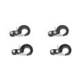 thumbnail image 2 of Vogacara 2 uds gancho de remolque instalación práctica 1/8 cabrestante RC suministros accesorios mejorados enganche de caída remolques grillete tirar Negro 2piezas Vogacara  CBP355779, 2 of 6