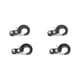 thumbnail image 3 of Vogacara 2 uds gancho de remolque instalación práctica 1/8 cabrestante RC suministros accesorios mejorados enganche de caída remolques grillete tirar Negro 2piezas Vogacara CBP355779, 3 of 6
