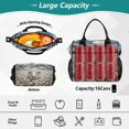 thumbnail image 4 of Sheeps Sky Clouds Cooler Bag Lunch Bag Soft Cooler Cooling Tote Insulated Lunch Box for Adult Men Women, 4 of 6