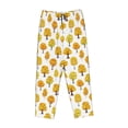 thumbnail image 4 of Goofa Qutumn Tree Printed Soft Pajama Pants for Women, Wide Leg Comfy Casual Lounge Yoga Pants-Small, 4 of 9