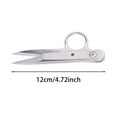thumbnail image 5 of Heavy Duty Scissors Multipurpose Cutting Tool Ergonomic Comfort Grip Stainless Steel Fishing Line Trimming, 5 of 6