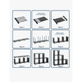 thumbnail image 3 of Estante Almacenamiento Multifuncional Para Librería12 Cubos Negro, 3 of 4