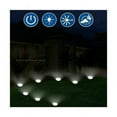 thumbnail image 3 of Luces LED para suelo para paisajes, cuerpo de luz de aluminio de alto brillo, vidrio templado resistente a impactos, iluminación exterior impermeable, perfecta para patios, caminos y jardines,, 3 of 5