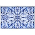 thumbnail image 1 of Jellybean PR-AJR001B 20 x 30 in. Shibori Blue Indoor Area Rug, 1 of 1