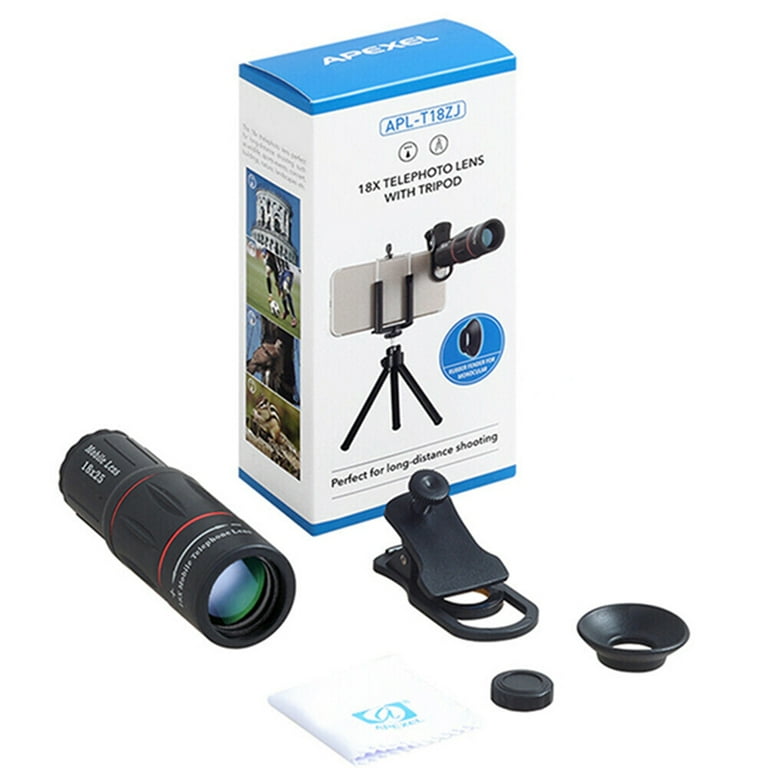 Apexel 18x cheap telescope zoom