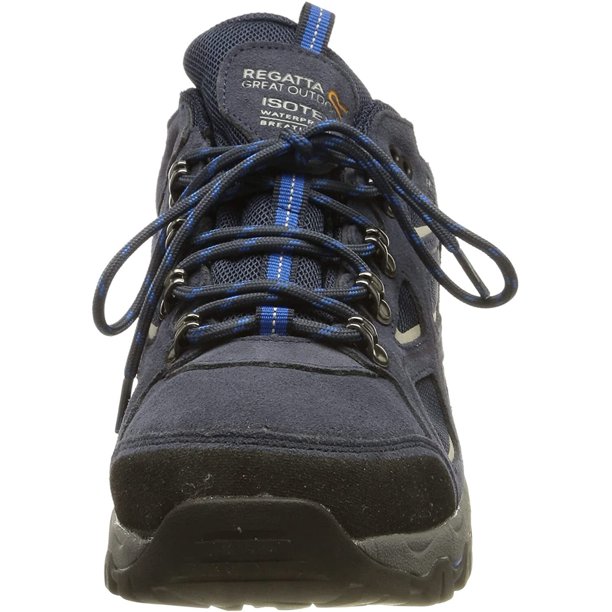 Regatta - Zapatillas de Senderismo de Ante Tebay Atado Elástico Diseño Impermeable para Hombre (Marino) Regatta UTRG6557_navy