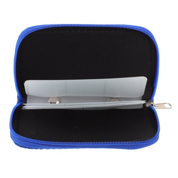 Memory Card Bag Zipper Memory Card Case Card Storage Organizer(22 Slots)