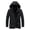 Black, variant on Vedolay Men's Winter Coats Solid Color Causal Winter Warm Thicken Overcoat Black,M