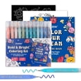 thumbnail image 1 of Kit de Colorear Grabie Bold & Bright con 12 Marcadores de Gel Acrílico, 1 of 8