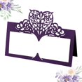 thumbnail image 3 of Tarjetas de mesa de papel arcoíris huecas BEMS-50, tarjetas de mesa con nombre de mesa en blanco, 3 of 5