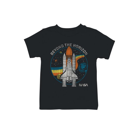 Officially Licensed Nasa Beyond the Horizon Space Shuttle Youth's T-shirt