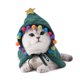 thumbnail image 4 of Capa de Navidad para perros Mascota Gato Disfraz de Navidad Capa de l jinwen Disfraz de fiesta en gato, 4 of 8
