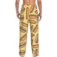 thumbnail image 3 of Xecao Hot Dogs Men's Straight Lounge Pajama Pants: The Ultimate in Comfortable Sleepwear, 3 of 9