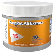 LiftMode TONGKAT ALI EXTRACT - 15 GRAMS (0.53 OZ) - ≥10% EURYCOMANONE