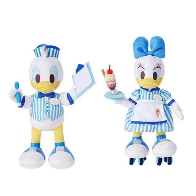 Juguete de peluche de Mickey Mouse de Disney, juguete Original de Minnie, rollo de helado de verano, muñeco de peluche de Pato Donald, regalo para niñoszhangyuxiang zhangyuxiang unisex