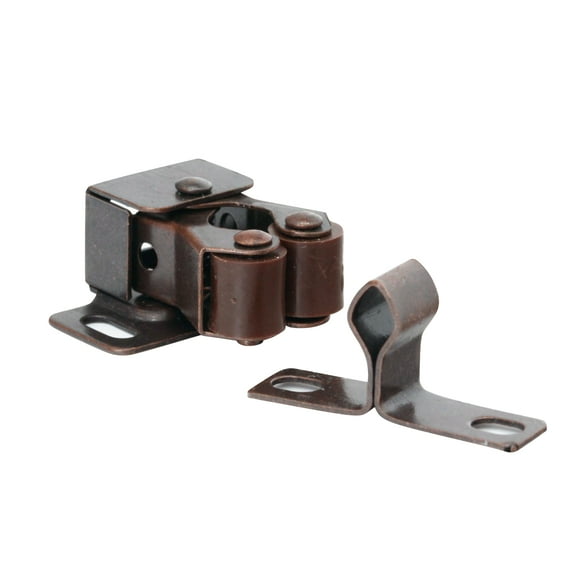 25 Pack Rok Hardware Heavy Duty Roller Latch, Brown / Copper
