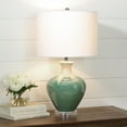 thumbnail image 2 of Lena Teal Ceramic Table Lamp, 2 of 4
