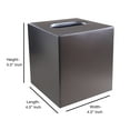 thumbnail image 5 of nu steel Basic Square Luxury Tissue Box Holder, Oil Rubbed Bronze  TG9H-ORB, 5 of 5