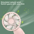 thumbnail image 5 of PALIFEUR Mini Handheld Fan, Cute Lightweight Portable Fan, USB Charging Mini Fan for Girl & Women Summer Gift, 3 Speed Small Hand Fan for Travel School Home Beach, 5.9x2.95 Inch, 5 of 9