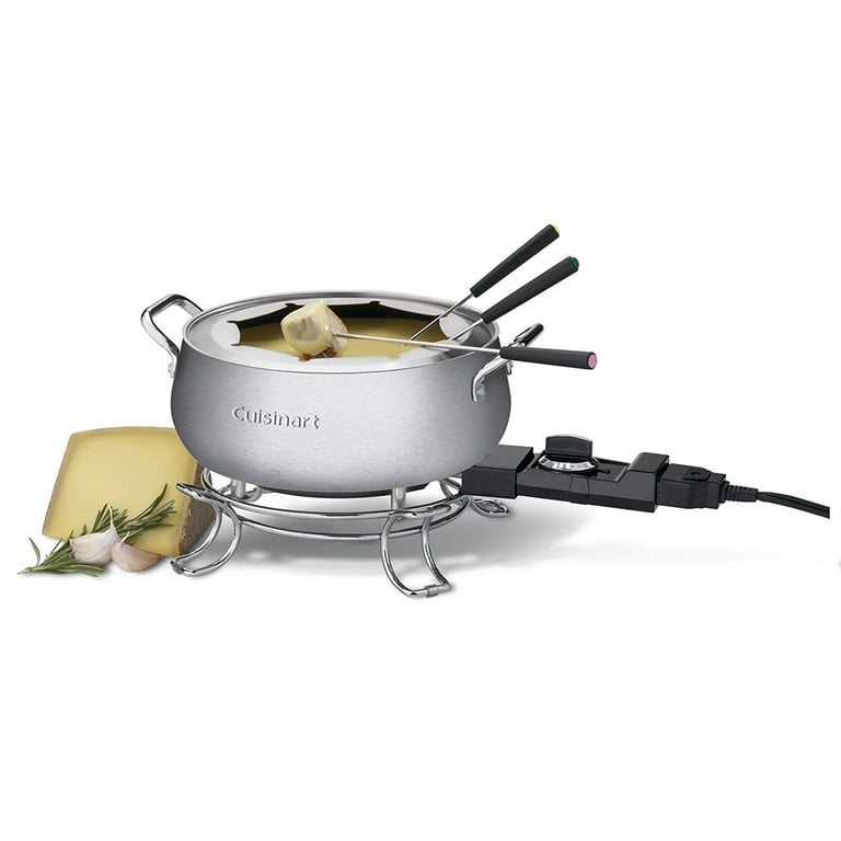 Cuisinart electric fondue set discount