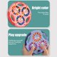 thumbnail image 2 of Ounissouiy Frijoles Spinning Toy Simple Boys Girls Small Size Playing Prop Juguetes educativos coloridos Juguetes educativos Juguetes de Juguetes Educativos Rosa, 2 of 6