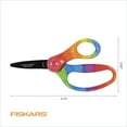 thumbnail image 5 of Fiskars 5" Pointed Kids Scissor Ages 4-7, Rainbow, 5 of 20