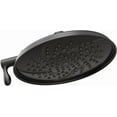thumbnail image 2 of Moen S1311ep Isabel 9 3/16" Multi Function Rainshower Shower Head - Black, 2 of 4
